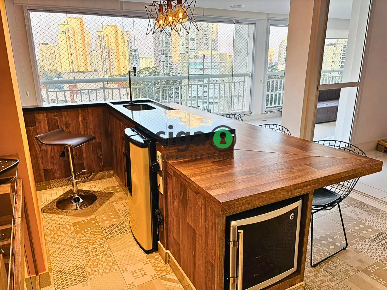 Imagem Apartamento de 200m2, com 3 suites e 3 vagas à venda no Panamby