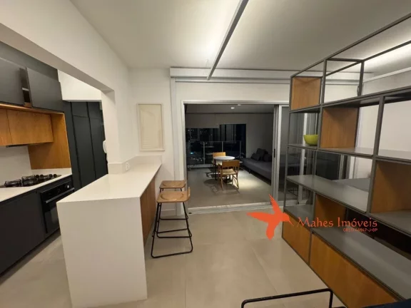 Imagem Imperdível: Apartamento com 1 quarto, 1 suíte, 1 sala, 2 banheiros, 1 vaga em Pinheiros, São Paulo-SP. 64m² de pura elegância!