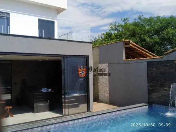 Foto do imóvel Sobrado com 3 dormitórios à venda por R$ 780.000,00 - Balneario Mogiano - Bertioga/SP