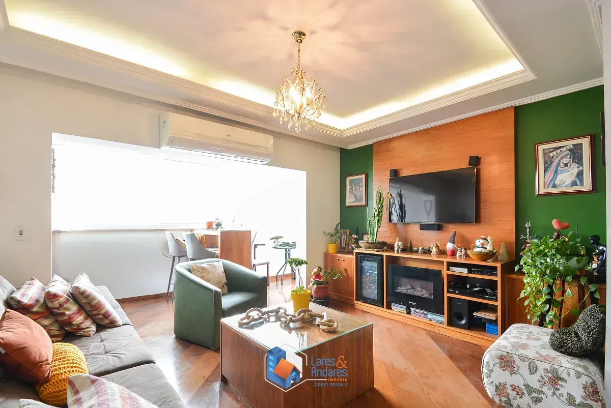 Foto do imóvel Apartamento para venda em Indianópolis com 4 quartos, sendo 4 suítes, 144m² em Avenida Aratãs