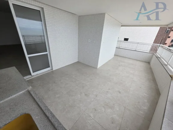 Imagem Apartamento na Guilhermina com 2 Dormitórios Frente Mar em Praia Grande