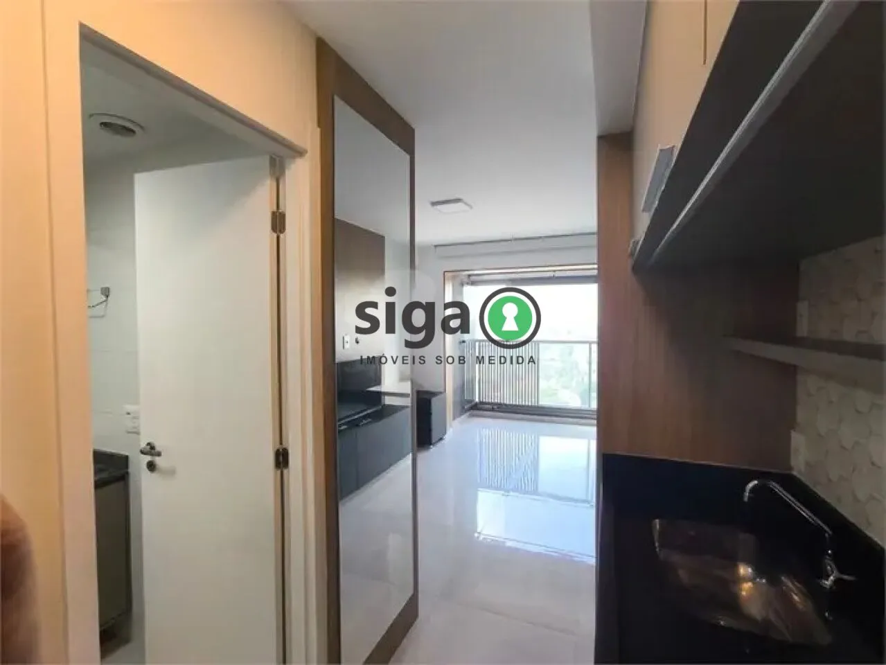 Imagem Apartamento para locação 27m², no Alto da Boa Vista - São Paulo/SP