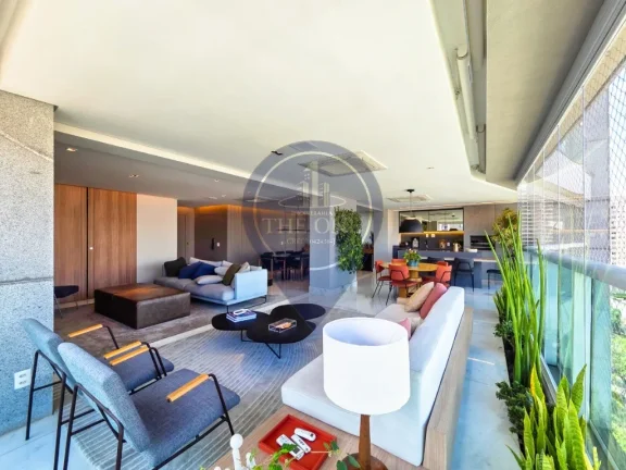 Imagem Apartamento de Luxo na Vila Mariana: 4 Quartos, 4 Suítes, 2 Salas, 5 Banheiros e 4 Vagas - 215m² - São Paulo-SP
