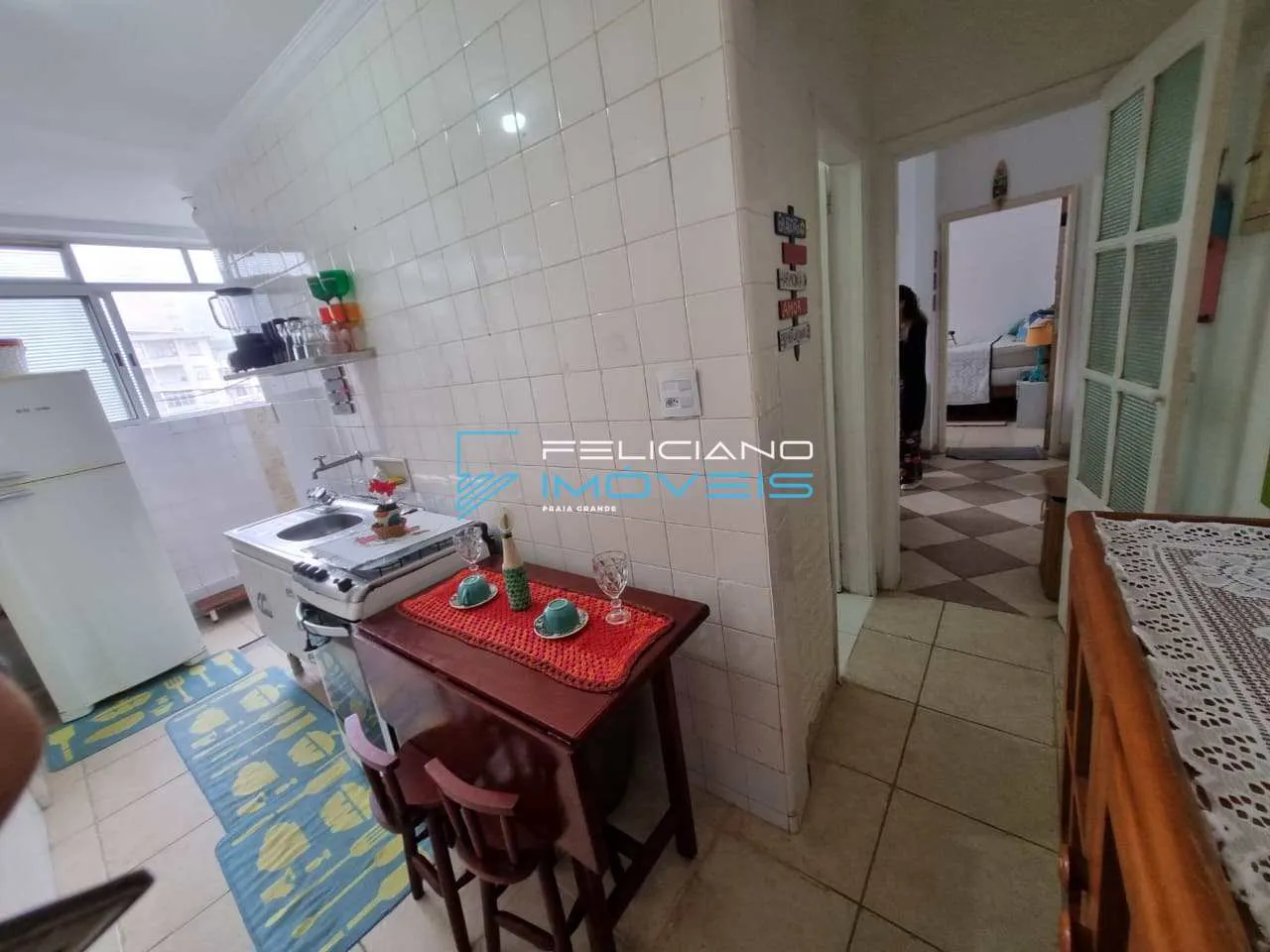 Imagem Apartamento com 1 quarto, Ocian, Praia Grande - R$ 265 mil, Cod: 7560