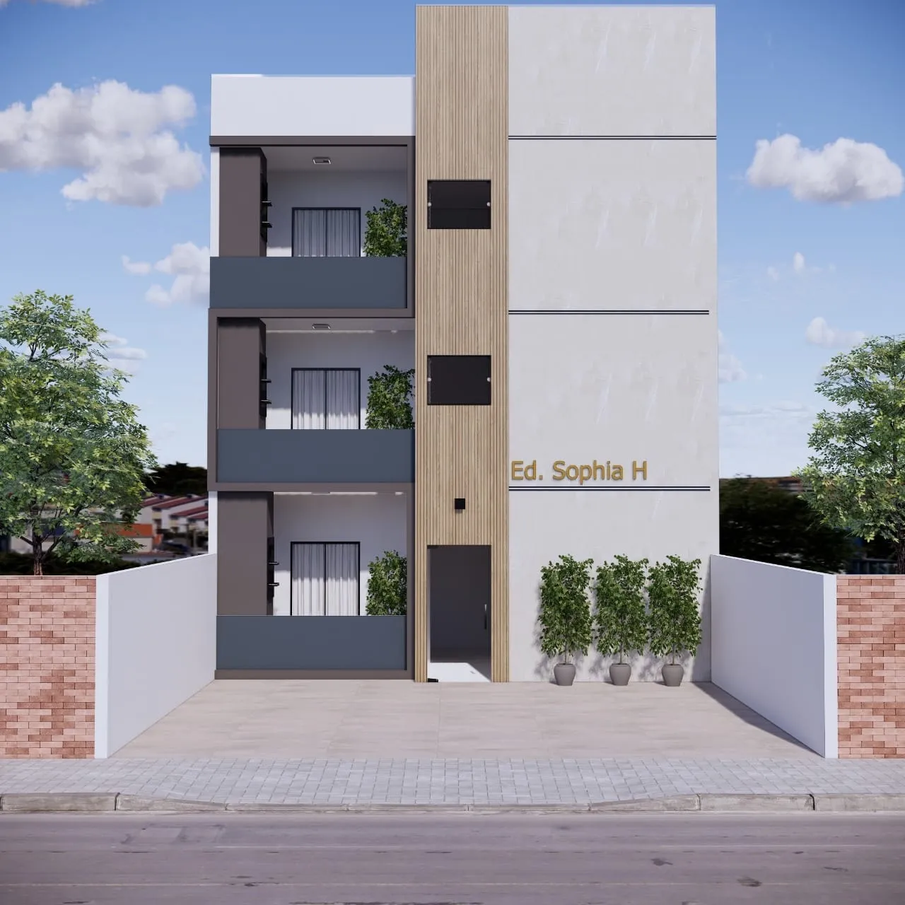 Imagem Apartamento à venda 2 Quartos, 1 Suite, 1 Vaga, 206M², Loteamento Residencial e Comercial Flamboyant, Pindamonhangaba - SP | Edifício Sophia H