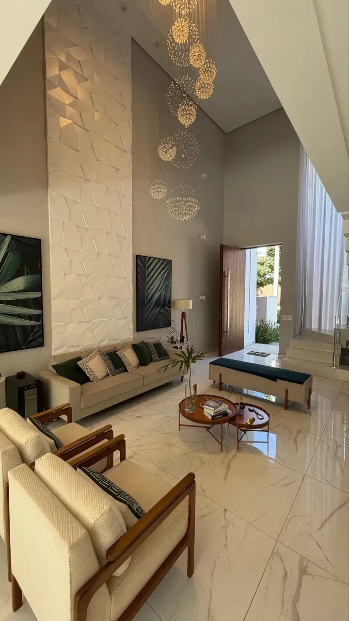 Imagem Sobrado de Alto Padrão com Design Assinado e Lazer Completo no Ibiti Royal Park
