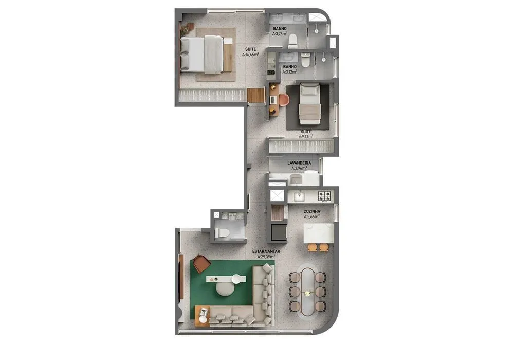 Imagem Apartamento em Moinhos de Vento