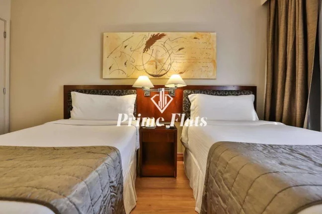Imagem Flat disponível para venda DoubleTree by Hilton Sao Paulo Itaim, com 1 dormitório e 1 vaga de garagem