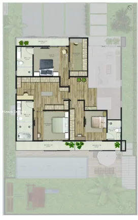 Imagem Casa Duplex para Venda em Chapecó, Centro, 3 dormitórios, 3 suítes, 4 banheiros, 3 vagas