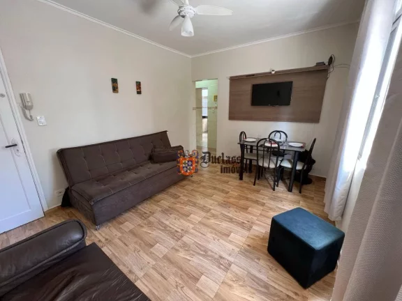 Imagem Apartamento com 1 dormitório à venda, 51 m² por R$ 345.000,00 - Canto do Forte - Praia Grande/SP