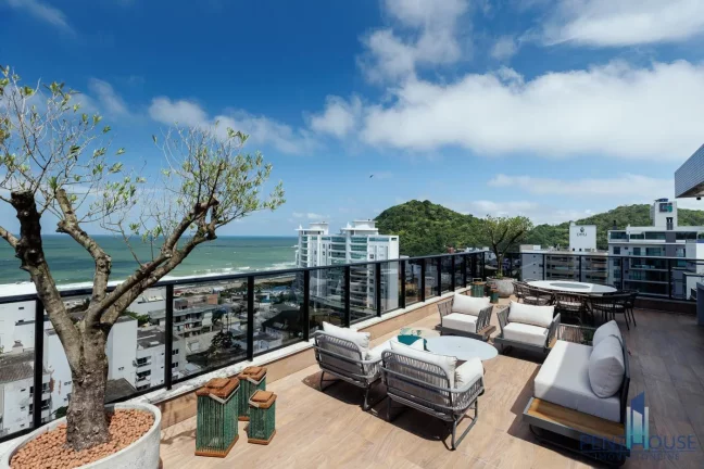 Imagem Cobertura Duplex para Venda em Itajaí, Praia Brava de Itajaí, 4 dormitórios, 4 suítes, 5 banheiros, 4 vagas