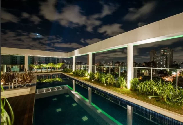 Imagem Flat disponível para venda no Diseño Campo Belo, com 36m², 1 dormitório e 1 vaga de garagem