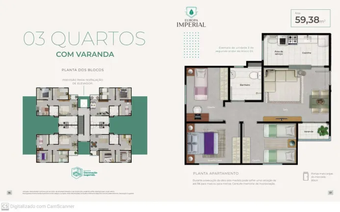 Imagem Apartamento com 3 Quartos à Venda, 5.983 m² em Europa - Contagem