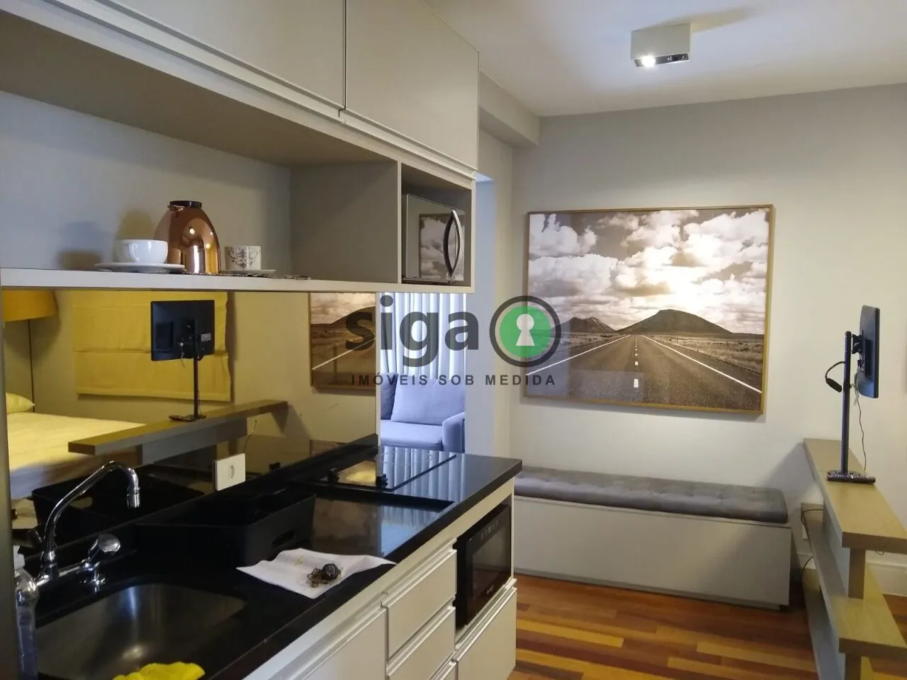 Imagem Apartamento 1 quarto para alugar Mobiliado no Jardim Paulista