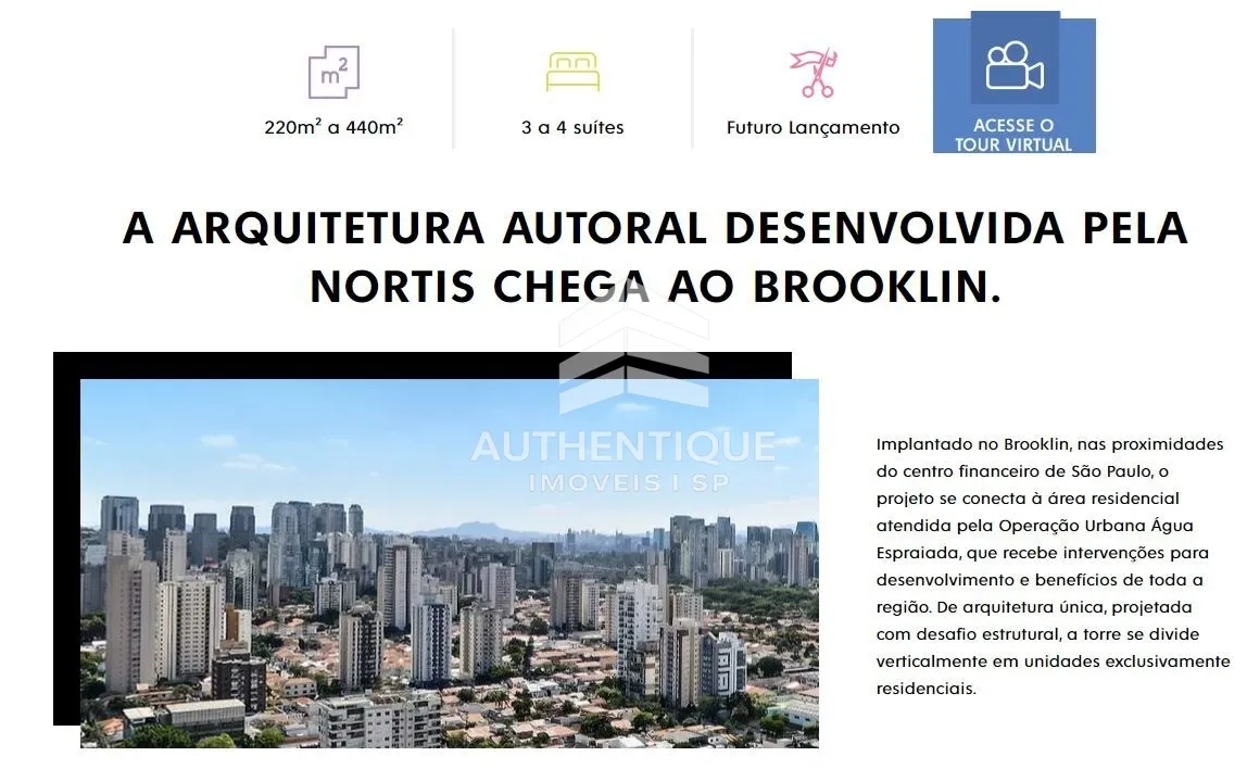 Imagem MICHIGAN BROOKLIN - Apartamento à venda no bairro Brooklin - São Paulo/SP, Zona Sul