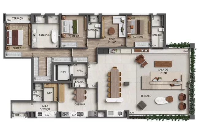 Imagem Apartamento à venda no bairro Moema - São Paulo/SP