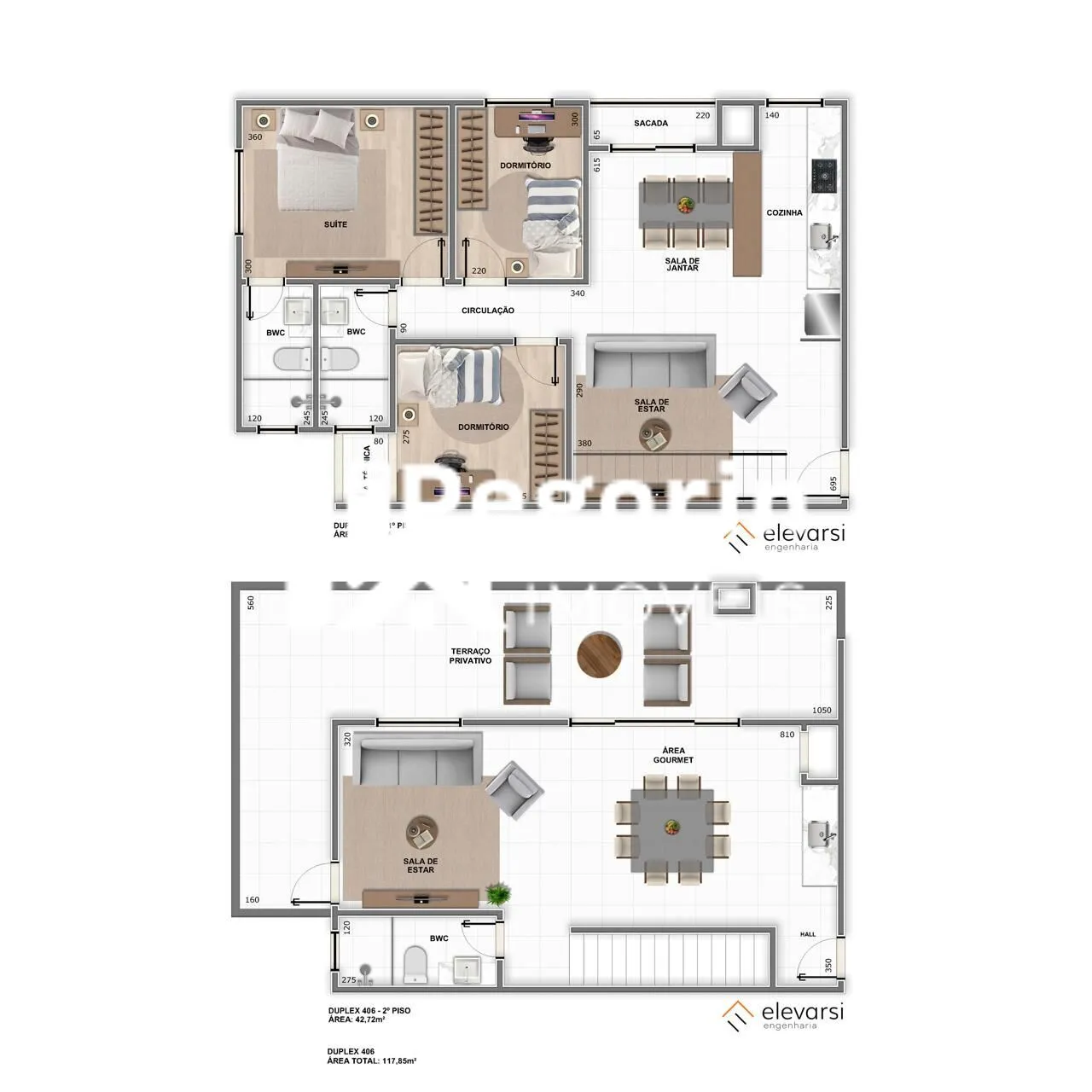 Imagem Apartamento à venda em Pinhais, Centro, com 3 quartos, 73,45m²