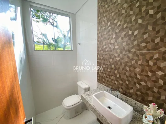 Imagem Casa com 3 dormitórios à venda, 255 m² por R$ 1.350.000,00 - Condomínio Serra Verde - Igarapé/MG
