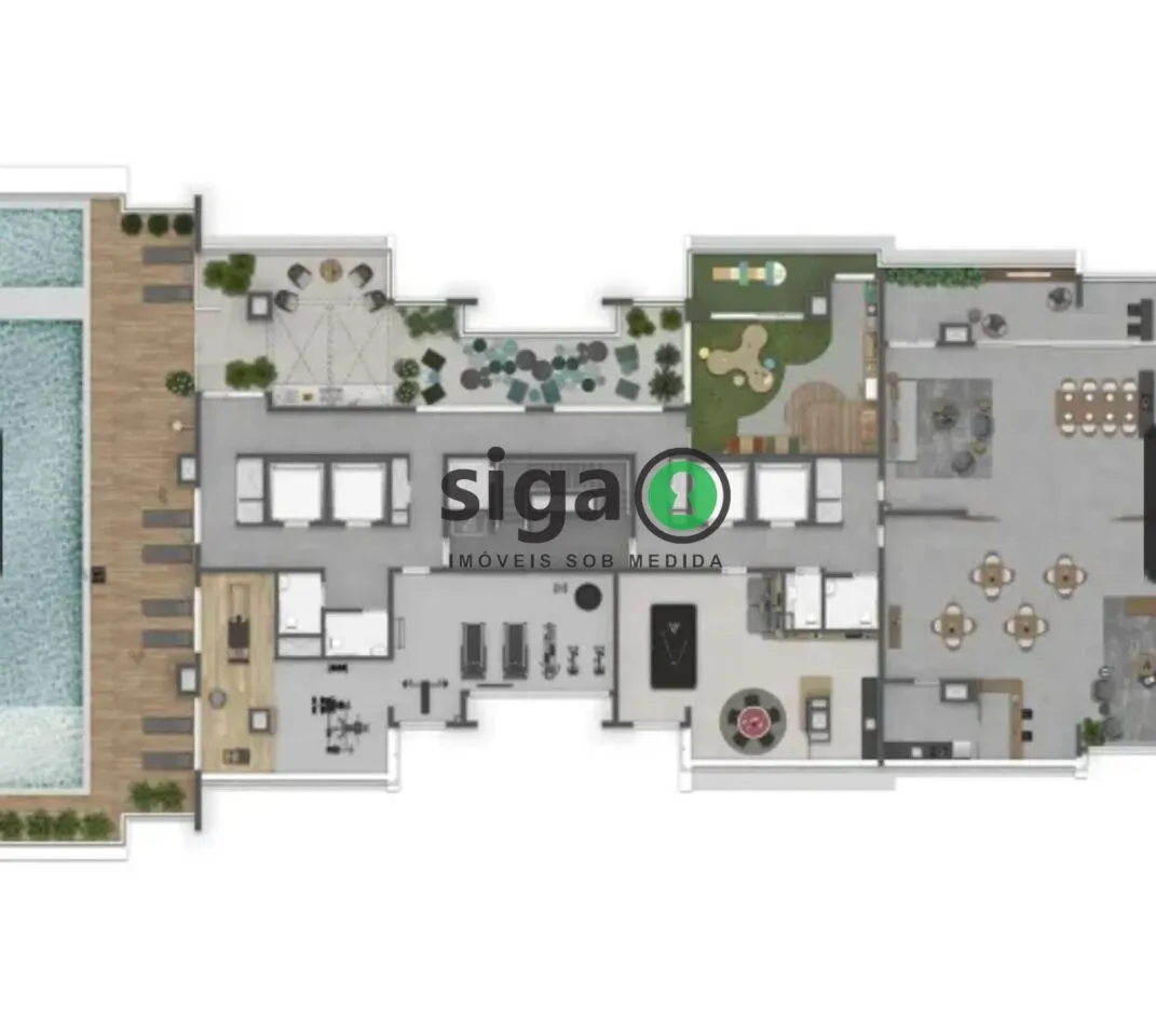 Imagem Apartamento á Venda - 81m², 2 suítes, 1 vaga - MOBILIADO