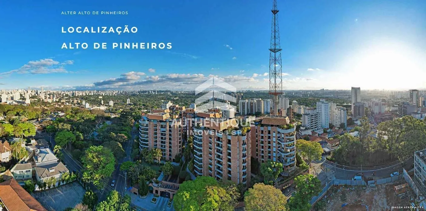 Imagem ALTER ALTO DE PINHEIROS - Apartamento à venda no bairro Alto de Pinheiros - São Paulo/SP, Zona Oeste