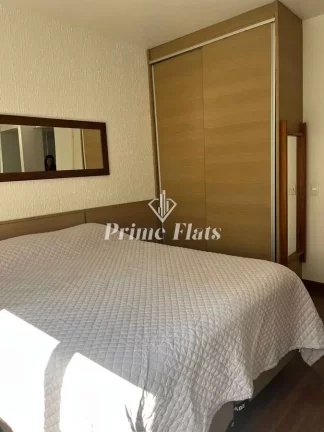 Imagem Flat disponível para venda no QI Intelligence Flat em Moema, com 37m², 1 dormitório e 1 vaga