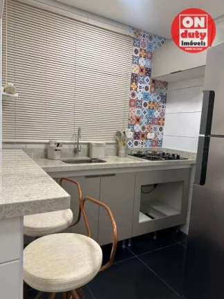 Imagem Apartamento com 1 dormitório à venda, 47 m² por R$ 410.000,00 - Ponta da Praia - Santos/SP