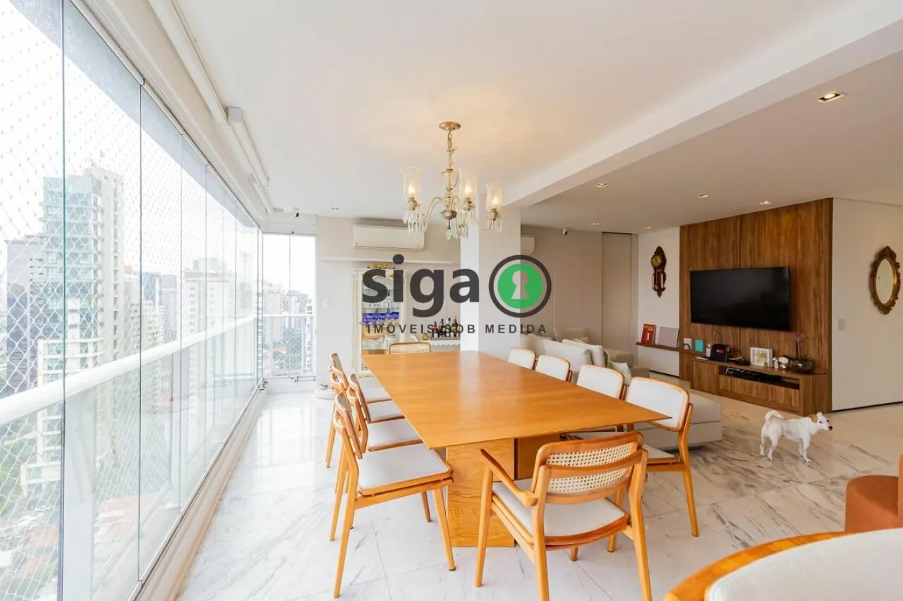 Imagem Apartamento alto padrão reformado no Brooklin 3 suítes automação e lazer completo
