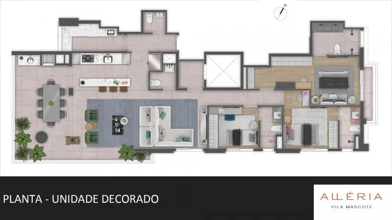 Imagem Apartamento com 3 Quartos à Venda, 143 m² em Vila Mascote - São Paulo