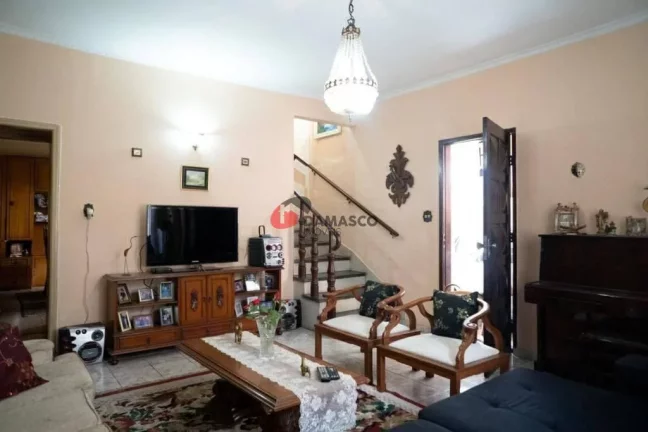 Imagem Sobrado à venda 3 Quartos, 3 Vagas, 192M², Campestre, Santo André - SP