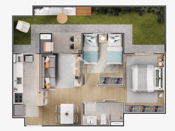 Imagem Apartamento no Vega Costa e Silva Empreendimento Completo