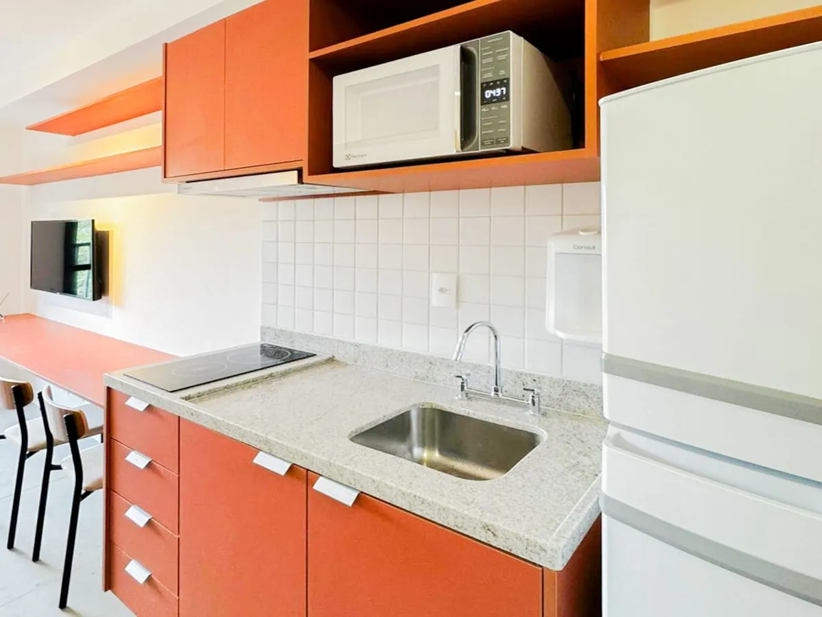 Imagem Apartamento com 1 Quarto para alugar, 19m² - Liberdade