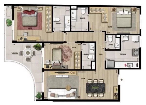 Imagem APARTAMENTO RESIDENCIAL em Rio de Janeiro - RJ, Botafogo