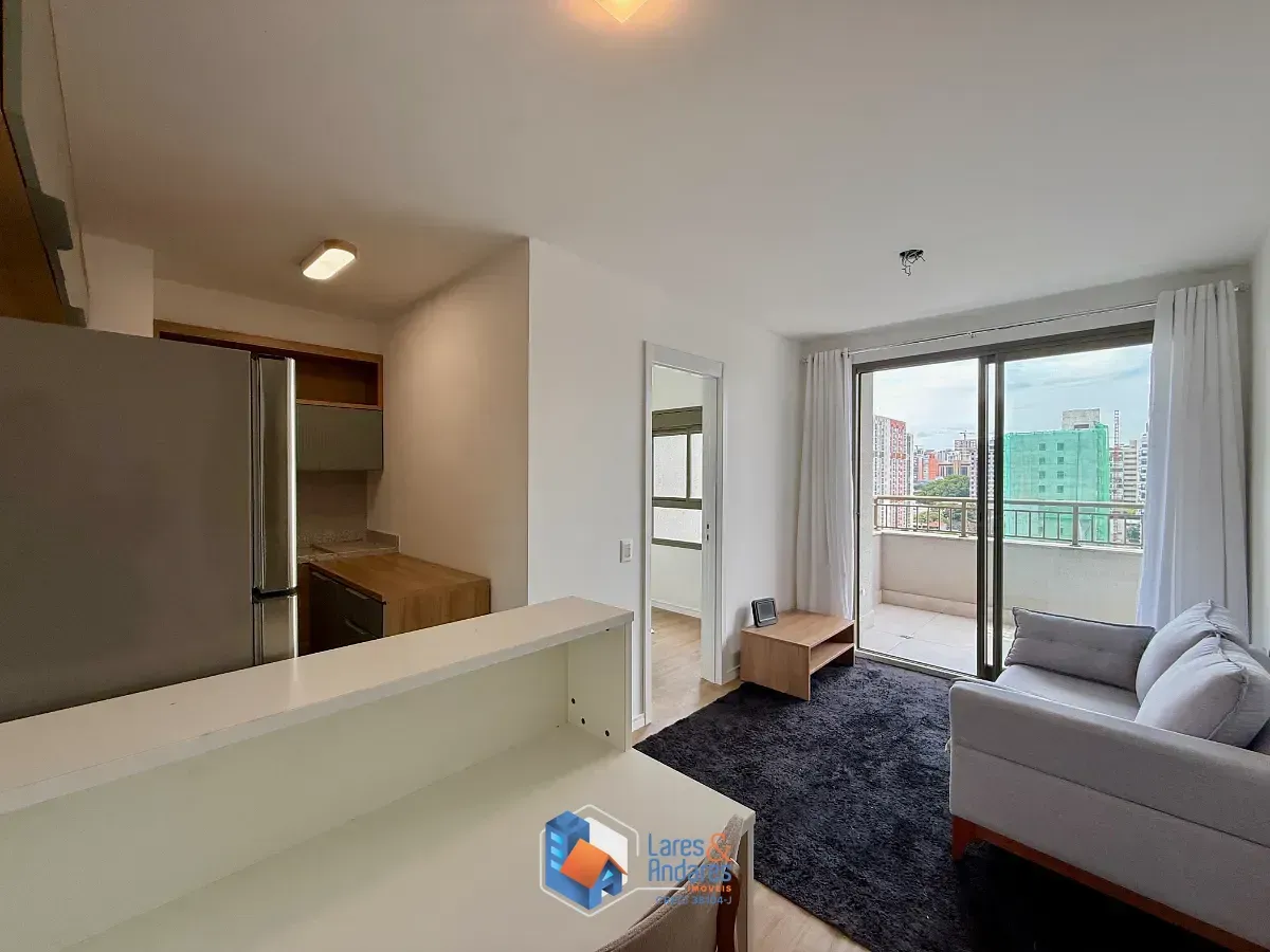 Foto do imóvel Apartamento para venda e locação em Campo Belo com 2 quartos, 43m² em Rua Antônio Comparato