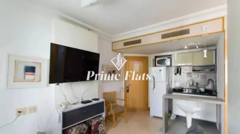 Imagem Flat disponível para venda no Tryp Higienópolis, com 32m², 1 dormitório e 1 vaga