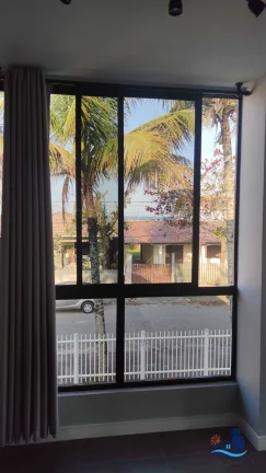 Imagem Sobrado com vista Mobiliado com Piscina Bal. Rivieira 100m Mar