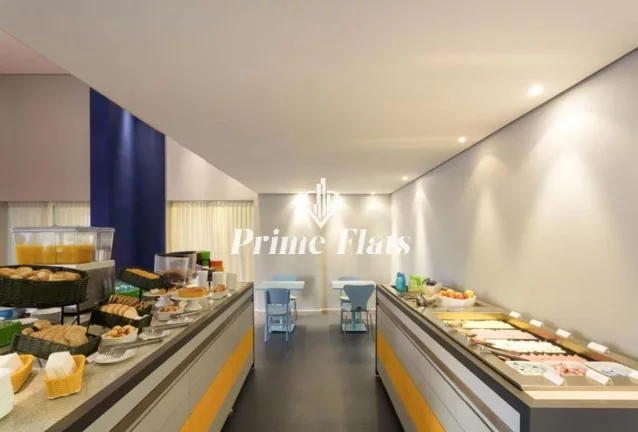 Imagem Flat disponível para venda no Ibis Styles São Paulo Barra Funda, com 19m², 1 dormitório e 1 vaga