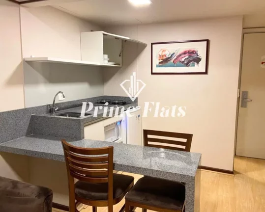 Imagem Flat disponível para venda no Le Premier, com 28m², 1 dormitório e 1 vaga