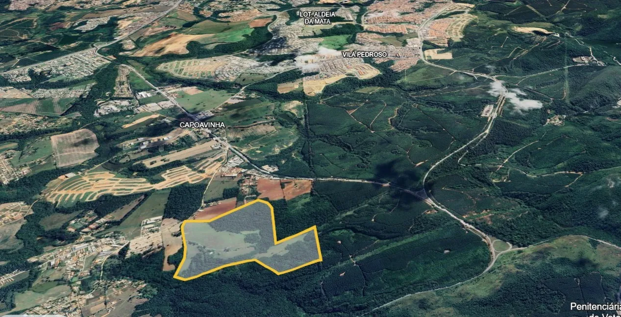 Imagem Área total Votorantim. 500.200m² - Valor de Mercado R$ 32.500.000 / R$ 65,00 o M²