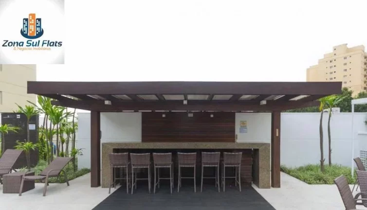 Imagem Apartamento à Venda Na Vila Gumercindo Com 3 Suítes e 3 Vagas - Varanda Gourmet