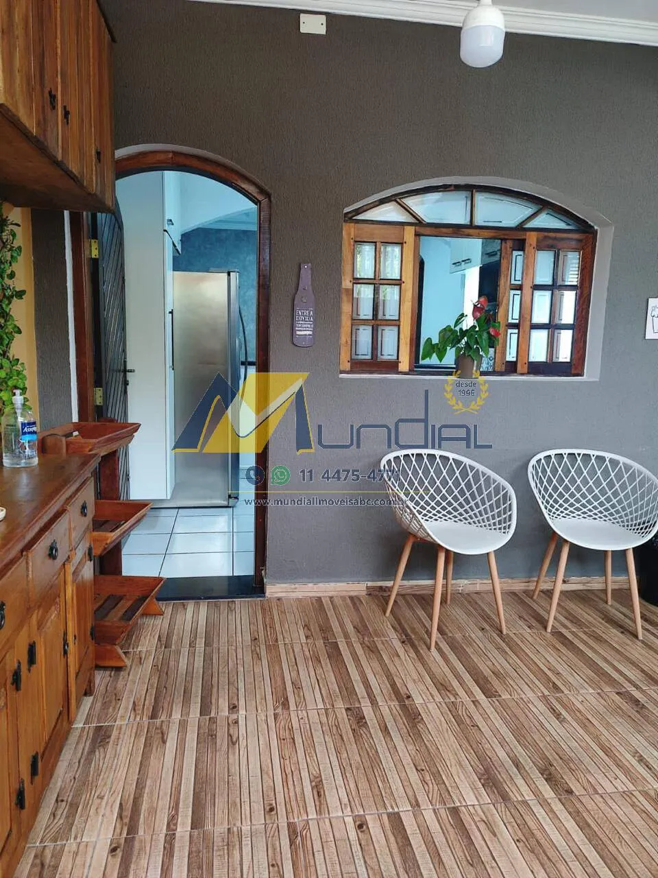Imagem Sobrado com 3 Quartos e Área Gourmet em Santo André