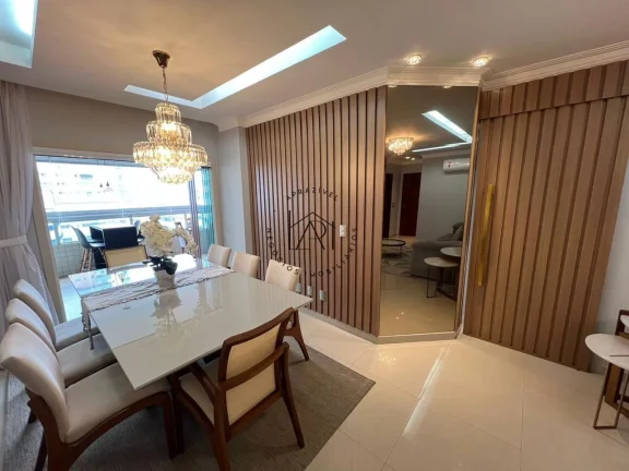 Imagem Apartamento Quadra Mar para Venda em Praia Grande, Guilhermina, 4 dormitórios, 3 suítes, 4 banheiros, 2 vagas