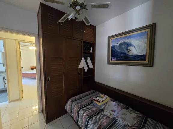 Imagem Apartamento em Aparecida, Santos/SP, 2 dormitórios + 1 reversivel 1 suíte 2 vagas vista mar
