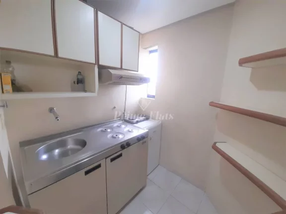 Imagem Flat disponível para venda no Hotel Bienal Suítes, com 28m², 1 dormitório e 1 vaga de garagem!