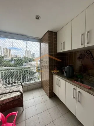 Imagem Apartamento 3 dormitórios, sendo 1 suíte, rico em armários, terraço gourmet espaçoso, cozinha p...