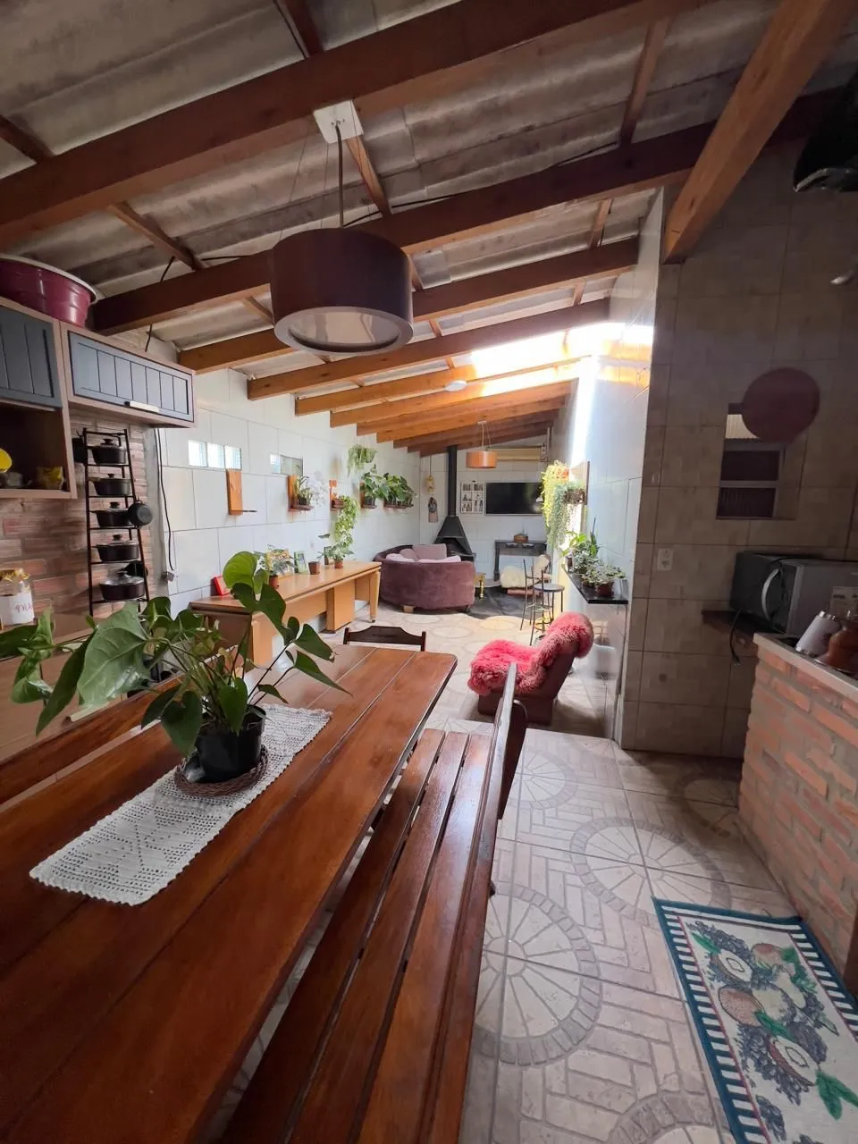 Imagem Ampla casa no Bairro Restinga 4 Dormitórios sendo um suíte