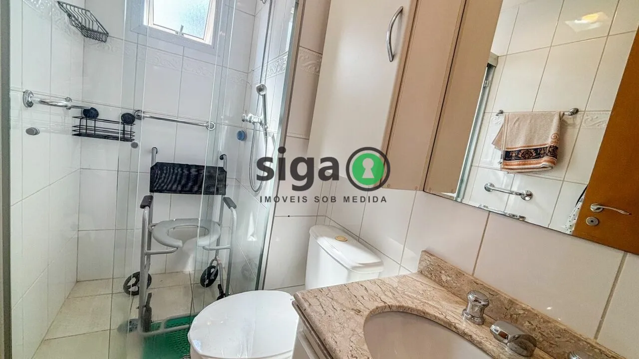 Imagem Apartamento á venda 100m² com 3 quartos, 2 vagas, localizado na Chácara Santo Antônio.