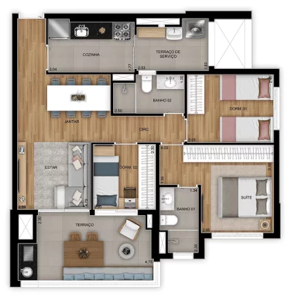 Imagem Apartamento à venda no bairro Vila Ema - São Paulo/SP