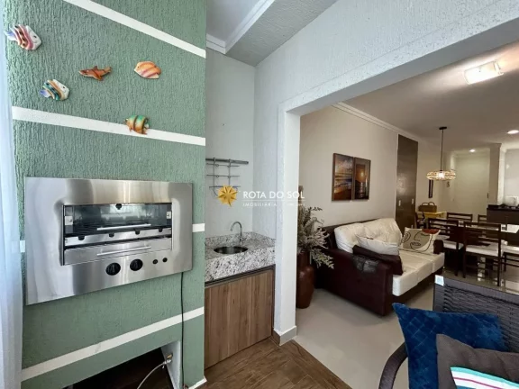 Imagem Costa Mar Residencial Apartamento 3 quartos mobiliado Praia Centro Bombinhas