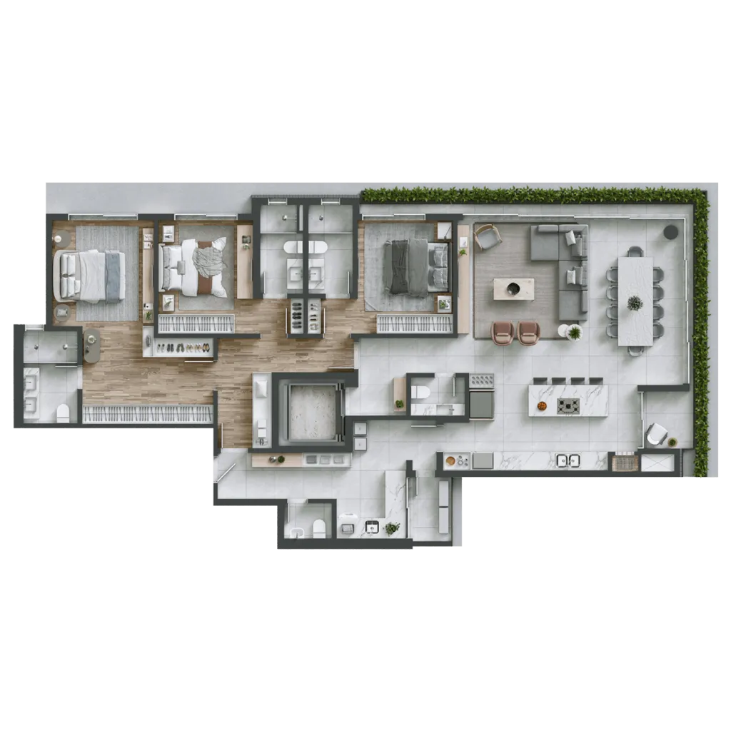 Imagem APARTAMENTO RESIDENCIAL em Curitiba - PR, Juvevê