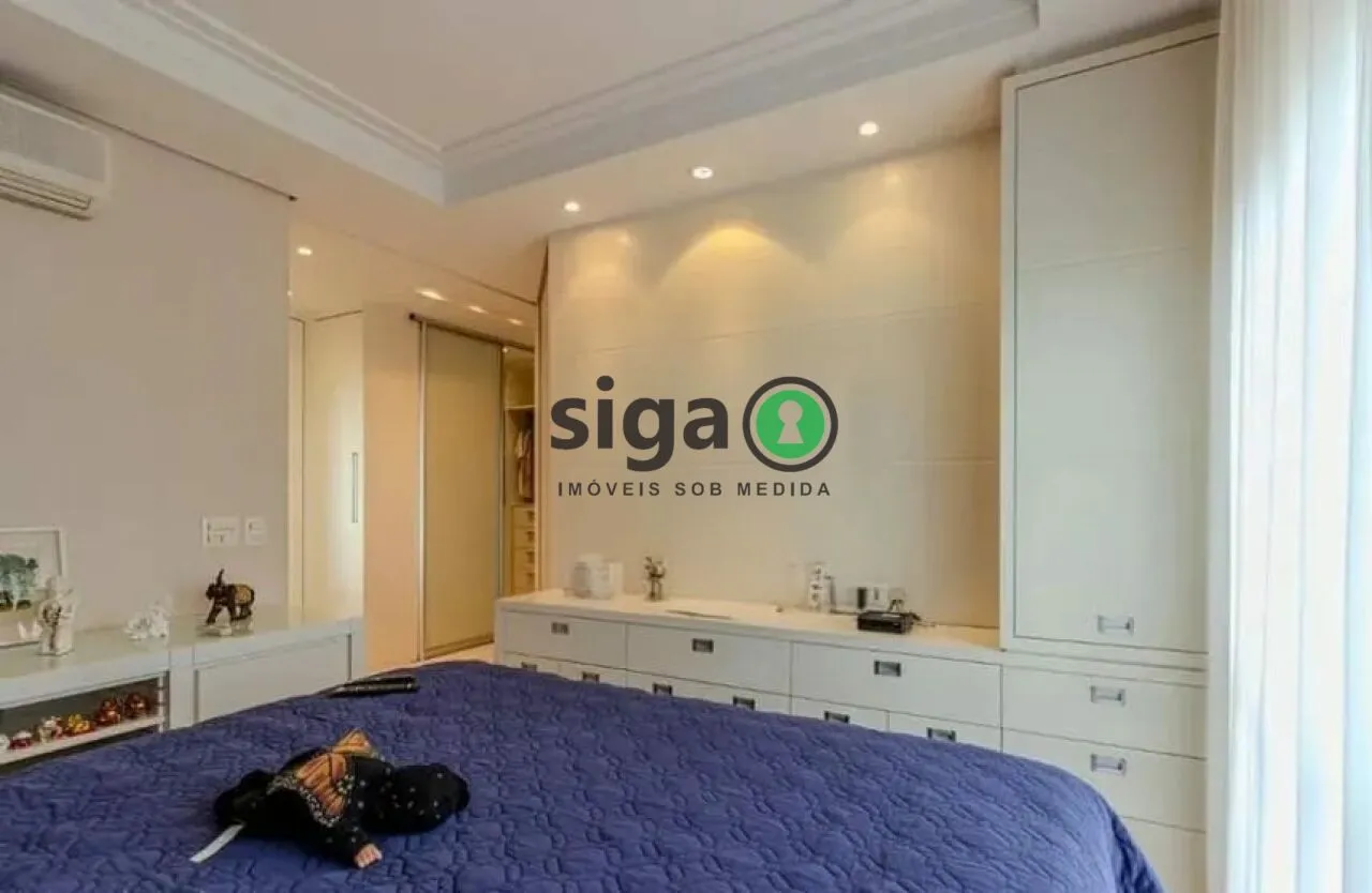 Imagem Apartamento Alto Padrão à Venda no Brooklin - 200m² - 4 Dormitórios - 3 Suítes - 4 Vagas